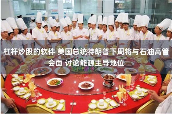 杠杆炒股的软件 美国总统特朗普下周将与石油高管会面 讨论能源主导地位