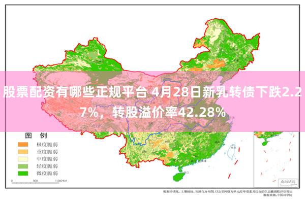 股票配资有哪些正规平台 4月28日新乳转债下跌2.27%，转股溢价率42.28%