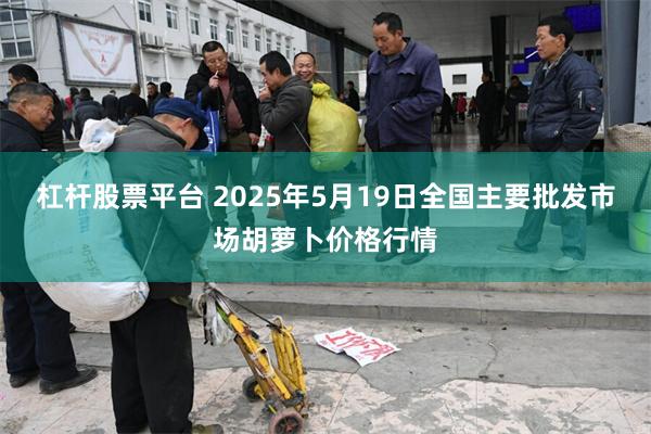 杠杆股票平台 2025年5月19日全国主要批发市场胡萝卜价格行情