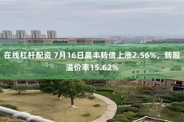 在线杠杆配资 7月16日晨丰转债上涨2.56%，转股溢价率15.62%