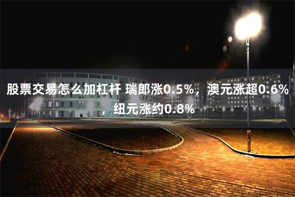 股票交易怎么加杠杆 瑞郎涨0.5%，澳元涨超0.6%，纽元涨约0.8%