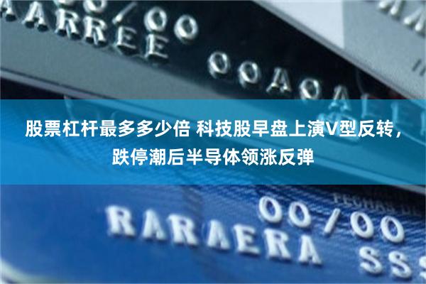 股票杠杆最多多少倍 科技股早盘上演V型反转,跌停潮后半导体领涨反弹