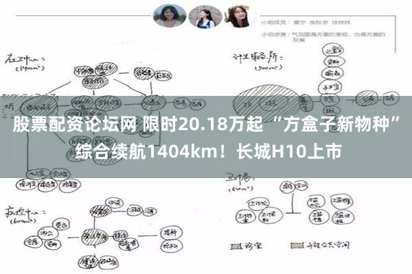 股票配资论坛网 限时20.18万起 “方盒子新物种” 综合续航1404km！长城H10上市