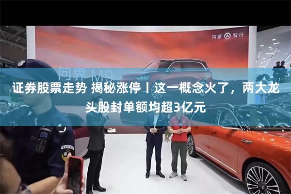证券股票走势 揭秘涨停丨这一概念火了，两大龙头股封单额均超3亿元