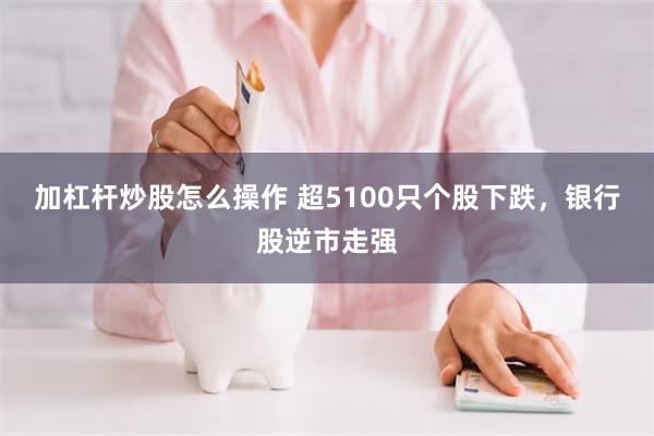 加杠杆炒股怎么操作 超5100只个股下跌，银行股逆市走强