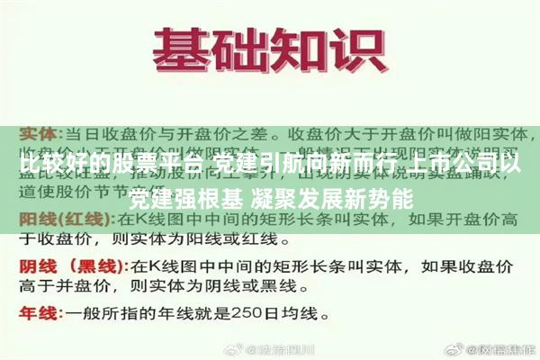 比较好的股票平台 党建引航向新而行 上市公司以党建强根基 凝聚发展新势能
