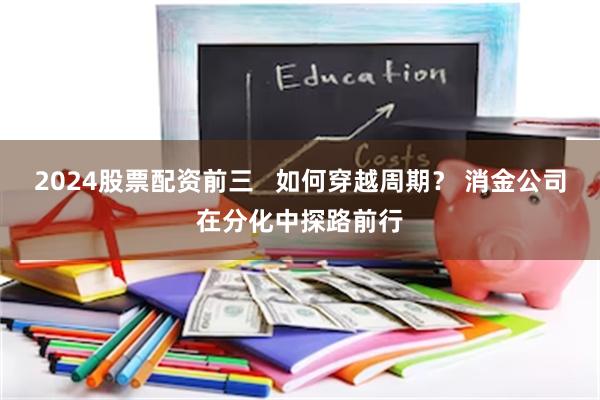 2024股票配资前三   如何穿越周期？ 消金公司在分化中探路前行