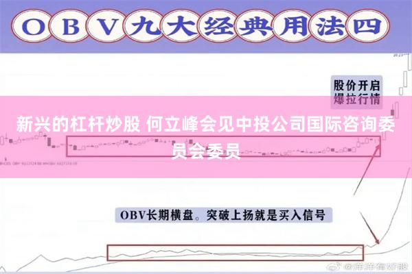 新兴的杠杆炒股 何立峰会见中投公司国际咨询委员会委员