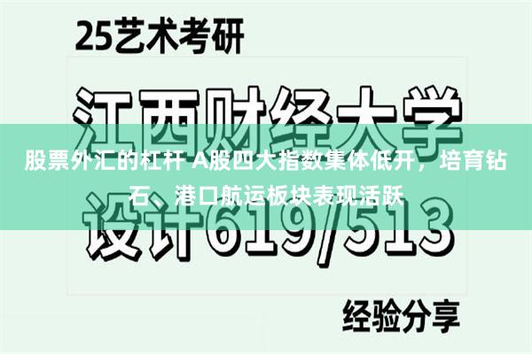 股票外汇的杠杆 A股四大指数集体低开，培育钻石、港口航运板块表现活跃